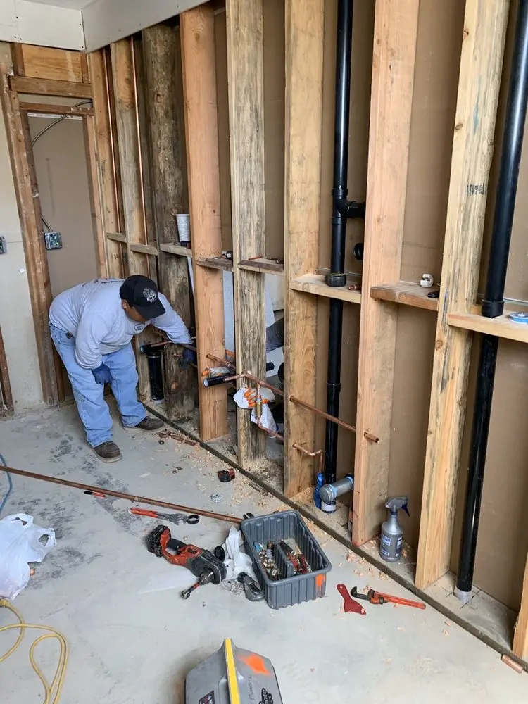 Commercial rough-in plumbing for Commercial Plumbing in Urbana